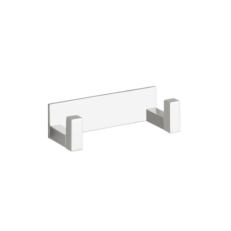 Quadra Wall Mounted Double Bathroom Hook