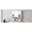 Armoire de salle de bain murale moderne, armoire de salle de bain avec miroir, armoire à pharmacie avec barre à serviettes-662695104