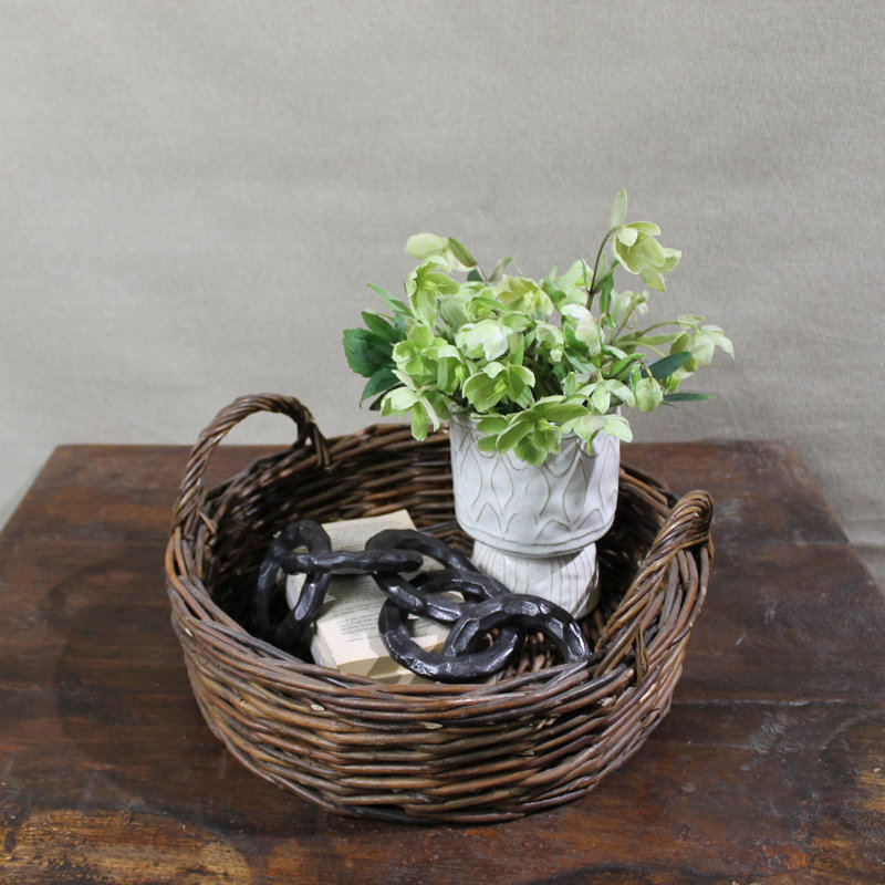 Kymani Trellis Table Vase, 3.75" H x 3" W x 3" D, White
