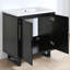 Meuble-lavabo double 60 po avec plateau en résine-362293515
