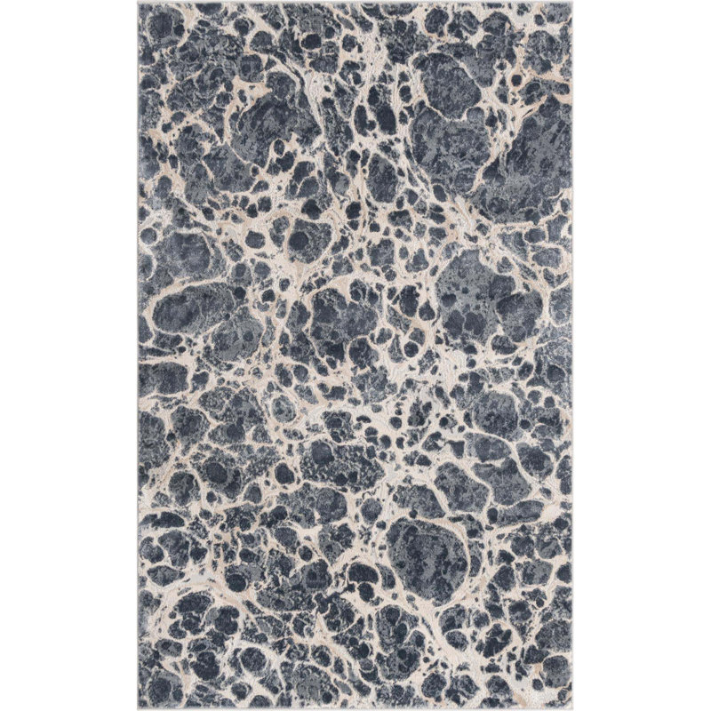 Boutelle Abstract Indoor Rug, Rectangle 5' x 8'