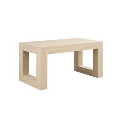 Facile à assembler, table rectangulaire pour 4 à 6 personnes, salle à manger, café, espaces commerciaux, espaces intérieurs variés, comme la cuisine, utilisation, avec plateau de table rigide et support solide