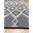 Luna Kilim Black Handmade Wool Contemporary Geometric Area Rug-717414595