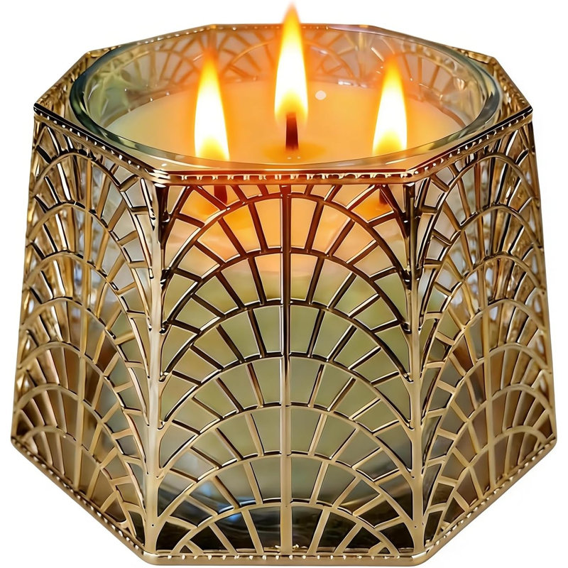 4'' H Metal Candle Accessories
