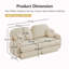 Causeuse avec coussins ronds-892479488