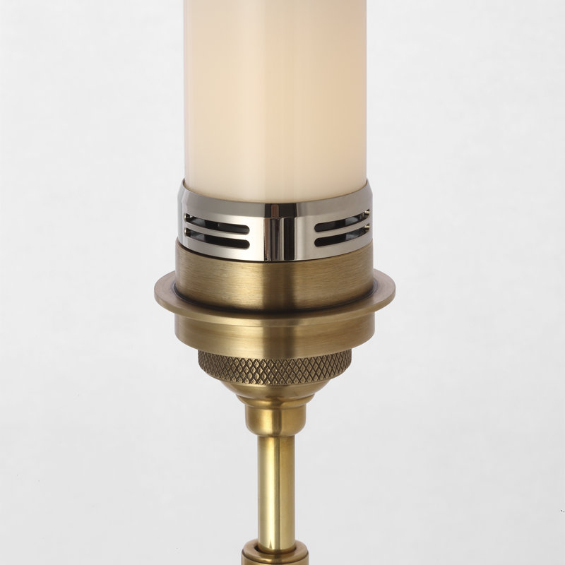 Thomas O'Brien Bryant 27" Adjustable Cordless Table Lamp with Linen Shade, Gold