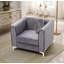 Chaise en velours de suède Tetouan-1010094685-1036913362
