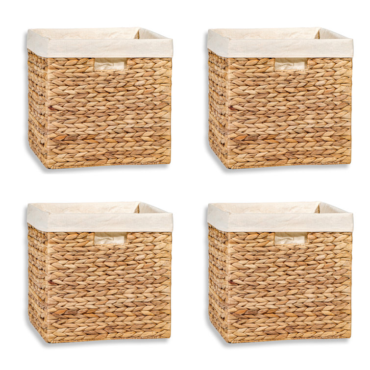 Handwoven Round Laundry Hamper Storage Basket Straw Basket Storage  Footstool Utility Basket/s/schristmas 