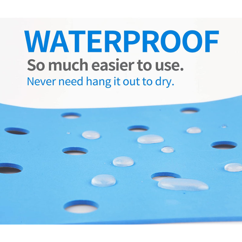 Housse de coussin de douche imperméable pour siège de bain, chauve-souris ...