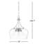 Luminaire suspendu dôme à intensité variable 3 lumières Breena-2098996641-2022648988
