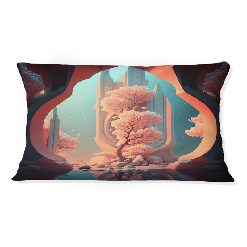 Coussin Futuristic Architectural Building II - Monuments