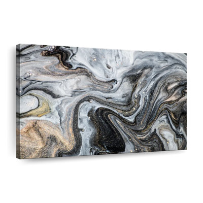 Abstract Flow Canvas Print