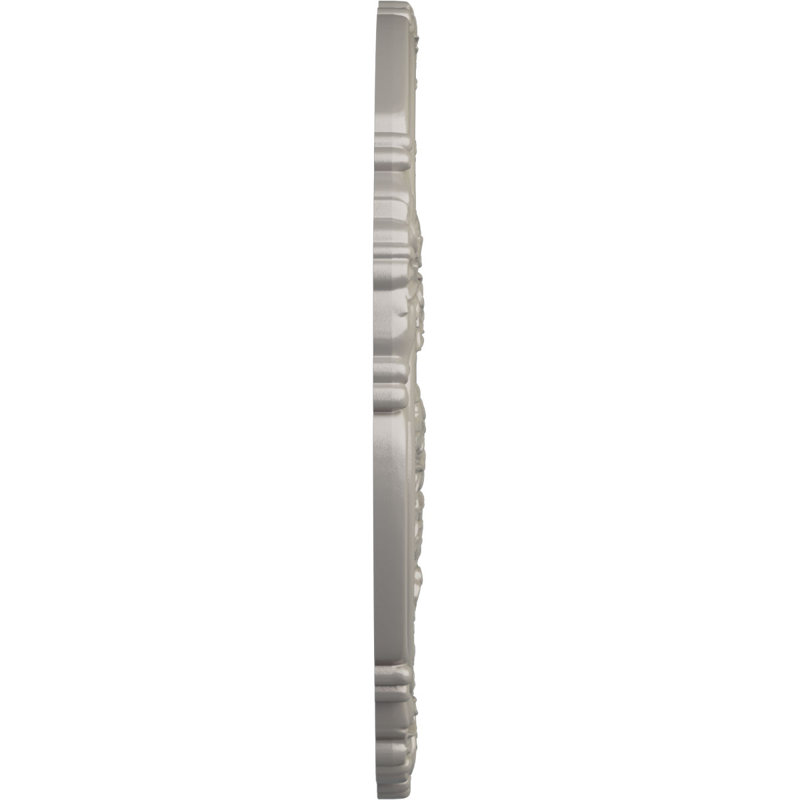 Médaillon Endurathane Attica avec plafond rose, DO 26 po x P 3 3/4 po x P 1 1/2 po, Blanc perle