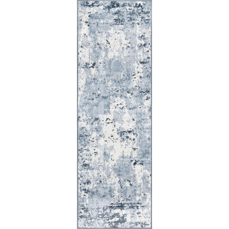 Abstract Indoor Rug, Runner 2' x 6'