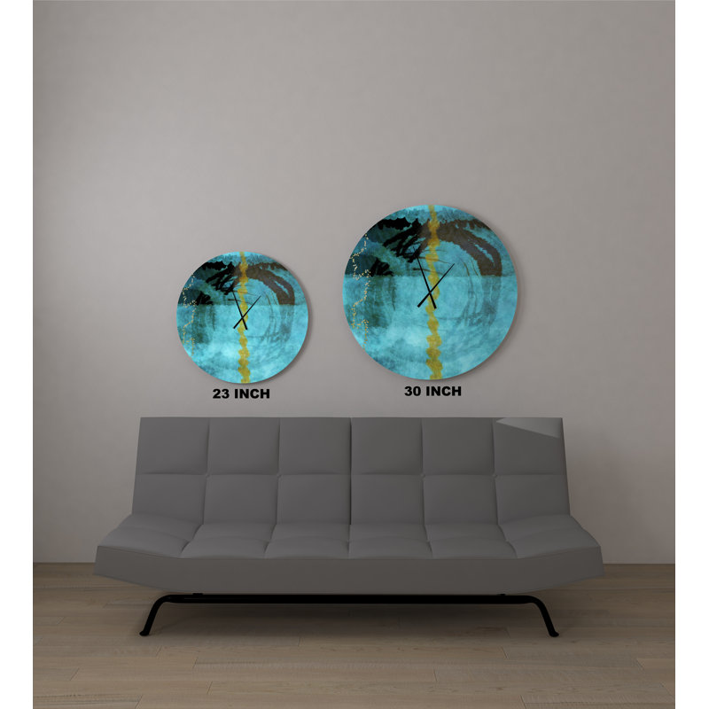 Horloge murale surdimensionnée Forloney, Petit