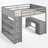 Loft Bed With Built-In Desk And Storage-1023925183-1023925152