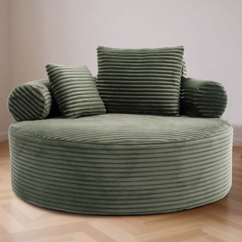 Canapé-lit d'angle Cloud Couch en mousse mémoire avec oreillers