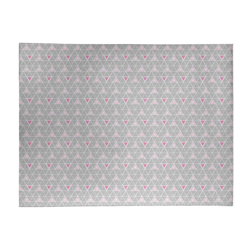 Chenille Geometric Indoor Rug, Rectangle 4' x 6'