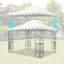 Abri de remplacement pour pavillon de jardin extérieur-111084682