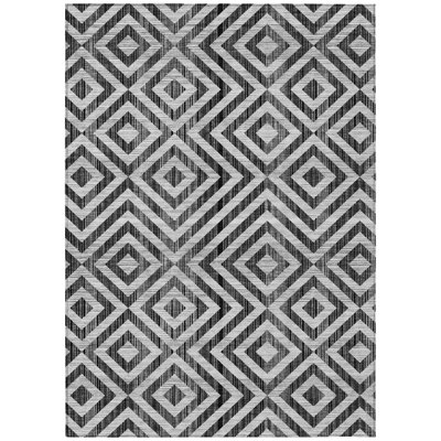 Arieanna Washable Geometric Indoor / Outdoor Rug