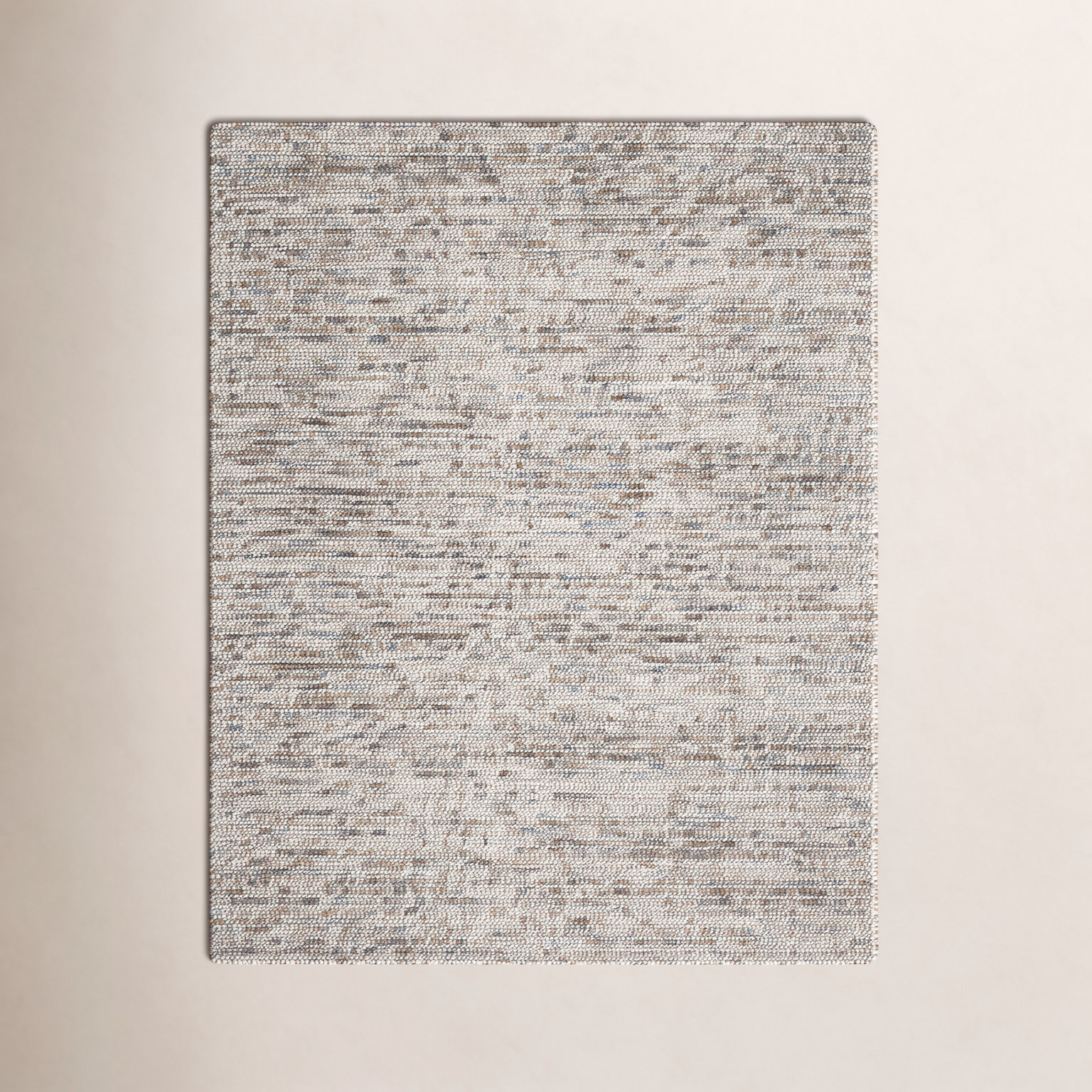 Elle Handmade Ivory / Multi Rug, Rectangle 9' x 12'