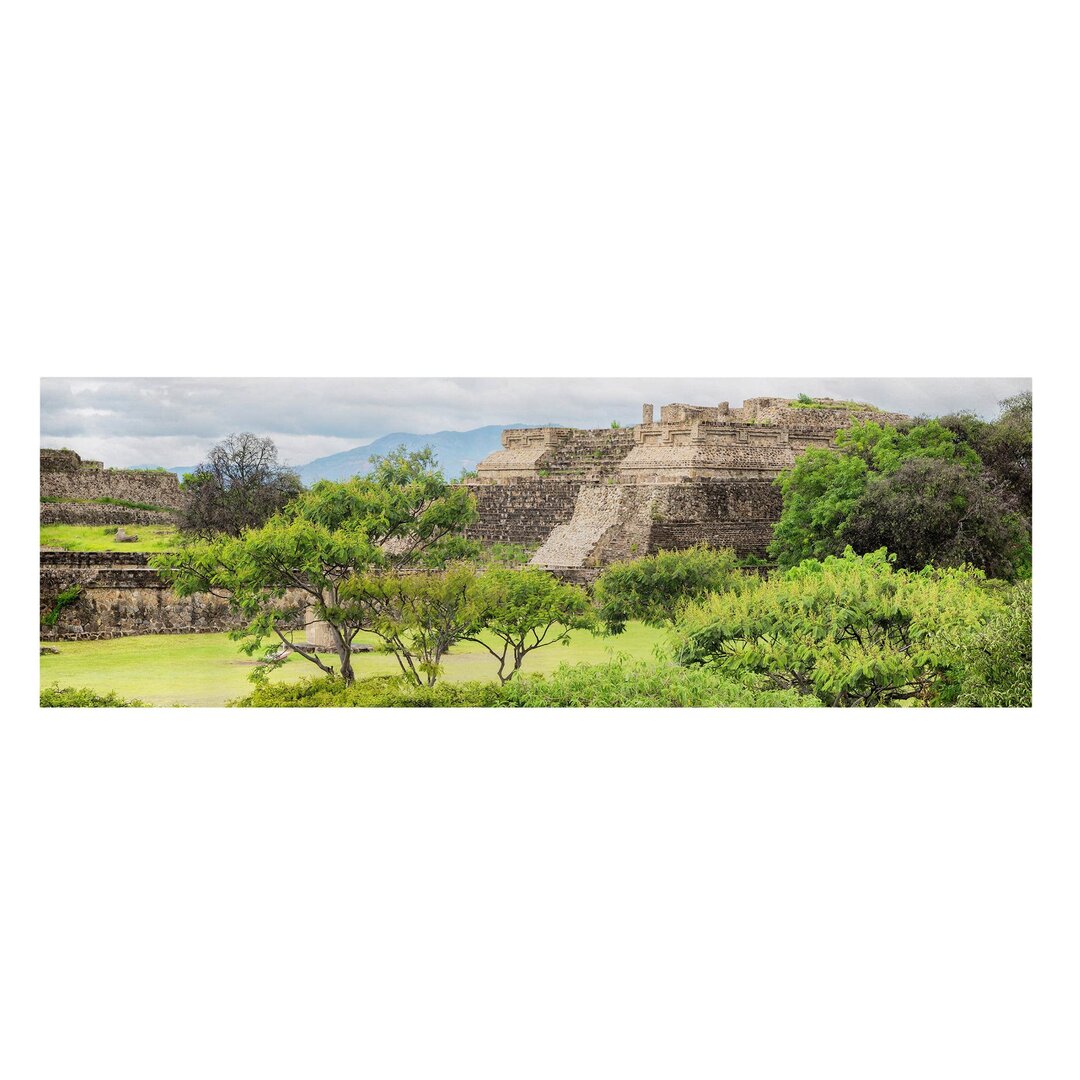 Leinwandbild Pyramide von Monte Alban