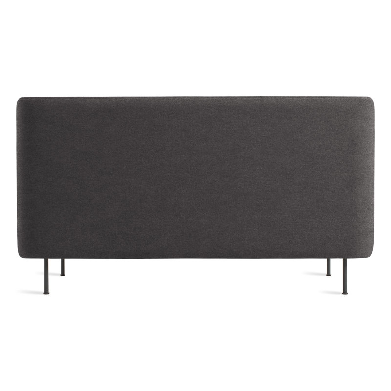 Bloke Loveseat, Gabro Gray Wool Blend