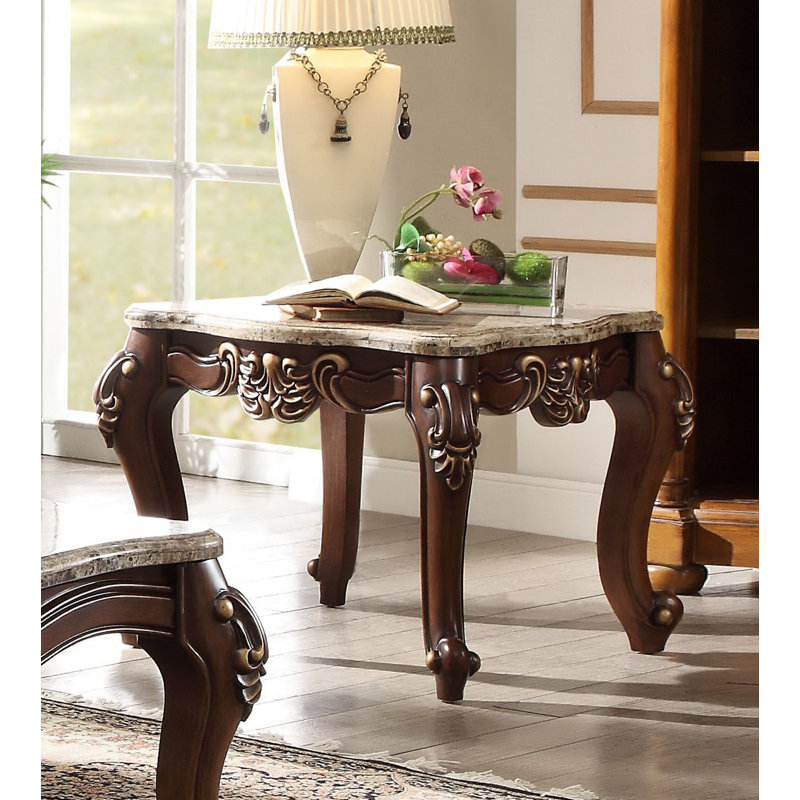 Roberts Marble Top End Table