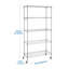76cm W Metal Shelving Unit with Wheels-116488091