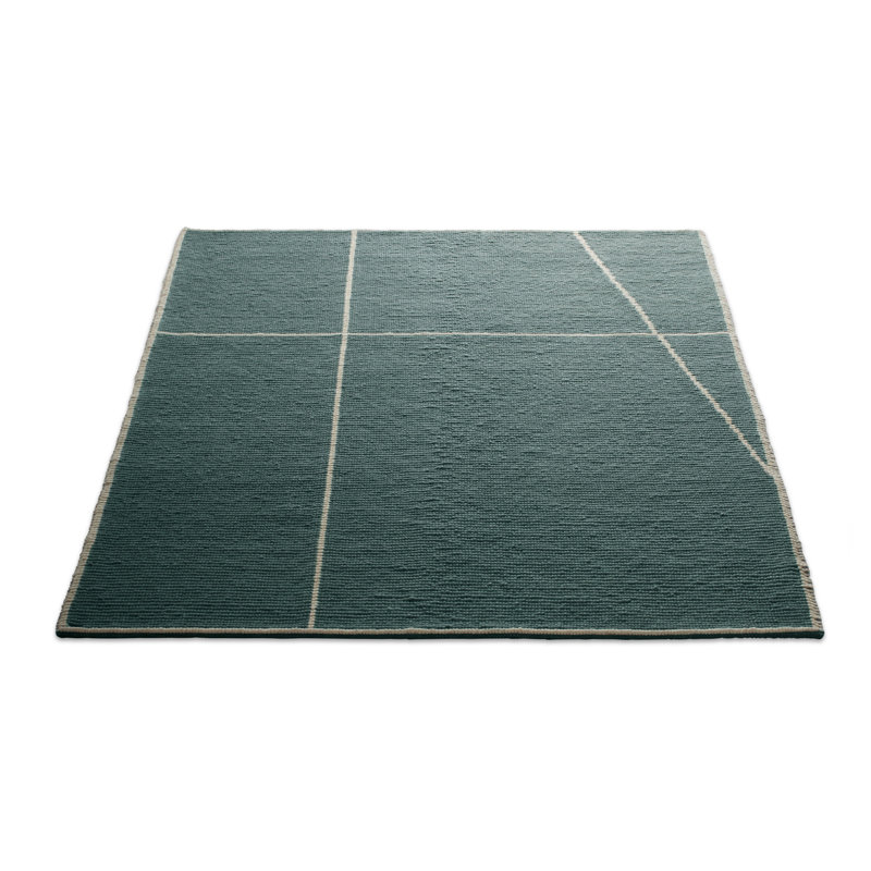 Collet Rug in Haze/Ivory, Rectangle 8' x 10', Gray/Ivory