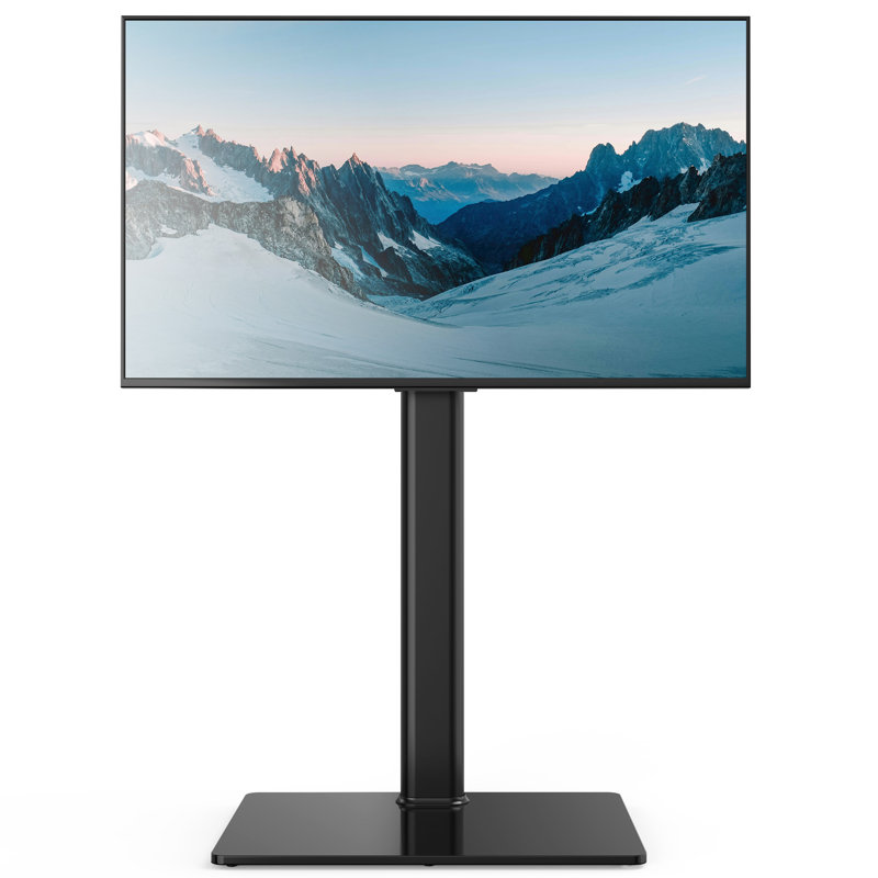Meuble télé de coin Allejah, 61.2" H  x 23.6" W x 15.7" D, Noir