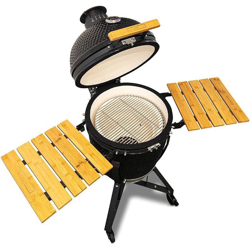 Dakota Fields Akilia 60cm W Kamado Charcoal Grill