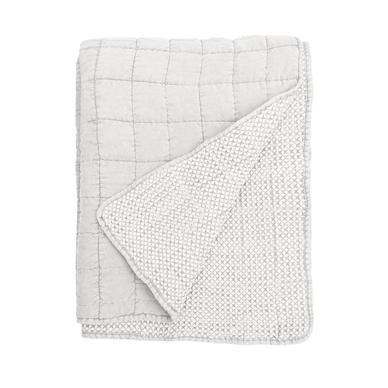 Bungert Polyester Solid Colour Bedspread, Natural
