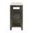 Marble Top & Gray Oak Finish Server