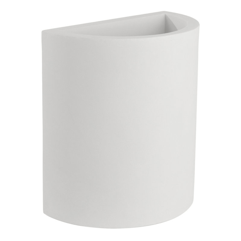 Medio Resin Pot Planter, White