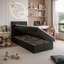 Upholstered Bed with Mattress-103221599-103221596