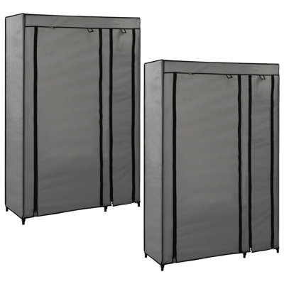 Allayna Steel Wardrobe