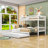 Hylan Kids Twin Over Twin Bunk Bed with Trundle-1780463637