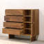 Buffet de style Wabi-sabi