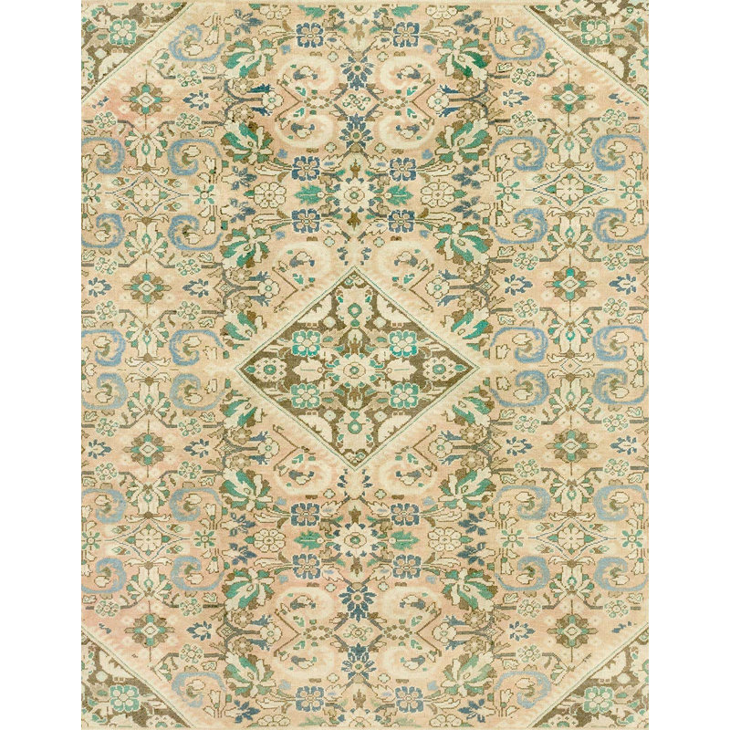 Tapis abstrait moderne 2127, Rectangle 3 pi x 5 pi