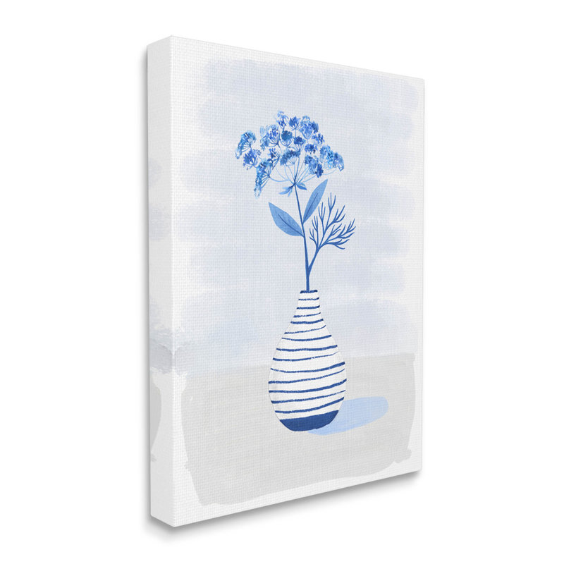 Art contemporain à giclée de fleurs de brindilles par Sharon Lee, H 48 po x l 36 po x P 1,5 po, Toile tendue