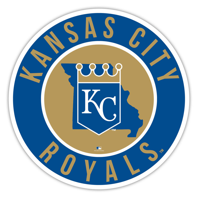 Royals de Kansas City Bright Line - cercle de 16 po avec l'État