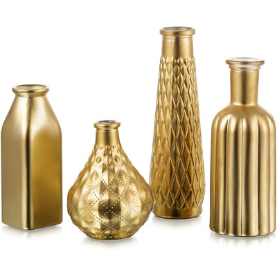 Golden Vase Flowers