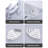Wall Mounted Triangle Baskets, Silver Storage Basket For Bathroom And Kitchen-103566004