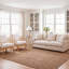 Tapis en jute naturel/gris Alda-33651373