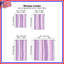 Rideaux de fenêtre mauve à motif de voilage transparent et obscurcissant - 2 panneaux-1287027588-1287027586
