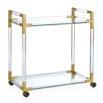 Jacques Acrylic Bar Cart