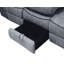Canapé inclinable en velours Zubaida-115299583