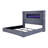 Stoehr Upholstered Queen Flame Visualizer Bed Grey-1802398015-1802398009