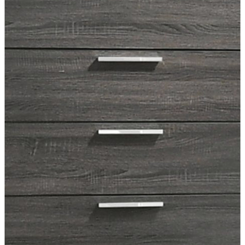Commode en chêne gris Lantha
